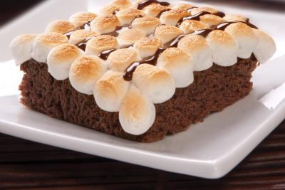 Brownies con Masmelos - Brownie Mama-ia