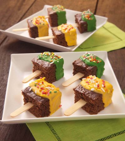 Paleticas Mini Brownies - Brownie Mama-ia