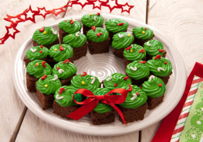 Corona de Navidad - Brownie Mama-ia
