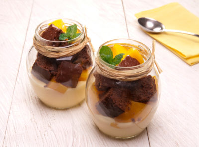 Vasitos de Brownie - Brownie Mama-ia